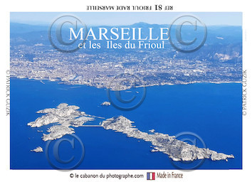 REF M82-Le frioul rade de marseille aerienne