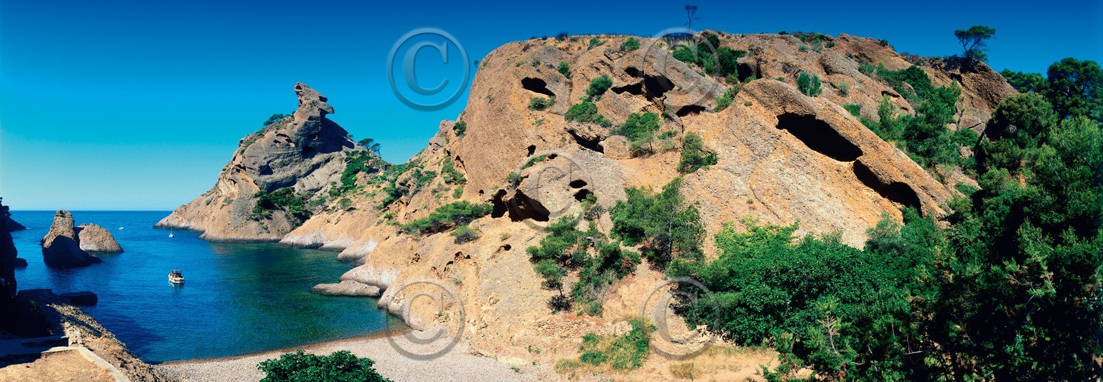 CALANQUE DE FIGUEROLLE  LA CIOTAT FORMAT 33 x 95cmTarif  sur stand et marché  25€