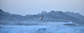 TEMPETE ZEUS MARSEILLE ,PLAGE DU PRADO,WINDSURF, PLANCHE À  VOILE