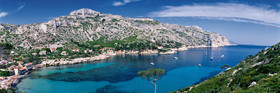 Calanque de Sormiou format 33 x 95 cm