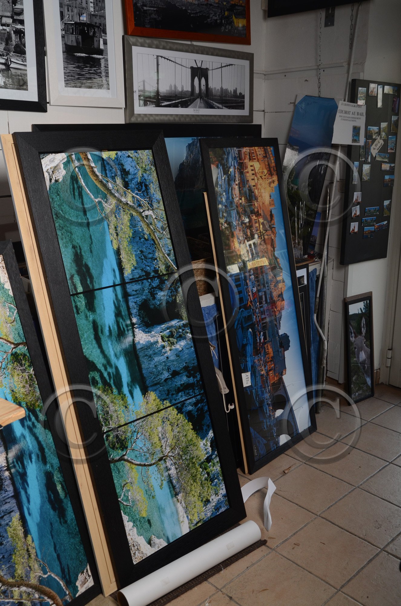 CADRES GRANDS FORMAT PRÊT AU DEPART