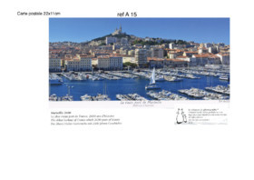 REF  A 15  CARTES POSTALES COLLECTION  A