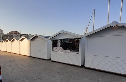 2023 l'année derniere sur le Vieux Port  de Marseille