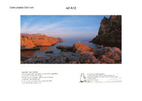 REF  A 12  CARTES POSTALES COLLECTION  A