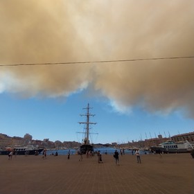 INCENDIE MARSEILLE JUILLET 2025