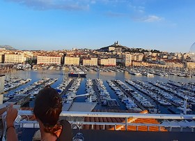 2023 l'année derniere sur le Vieux Port  de Marseille